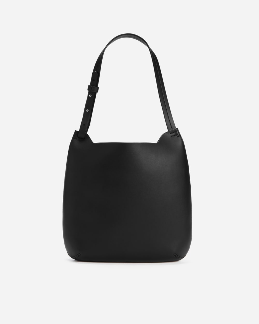 The Cactus Leather Hobo | Black