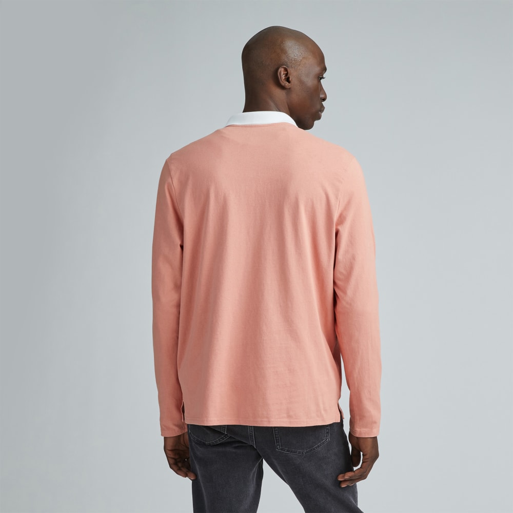 The Premium-Weight Rugby Shirt | Light Rose