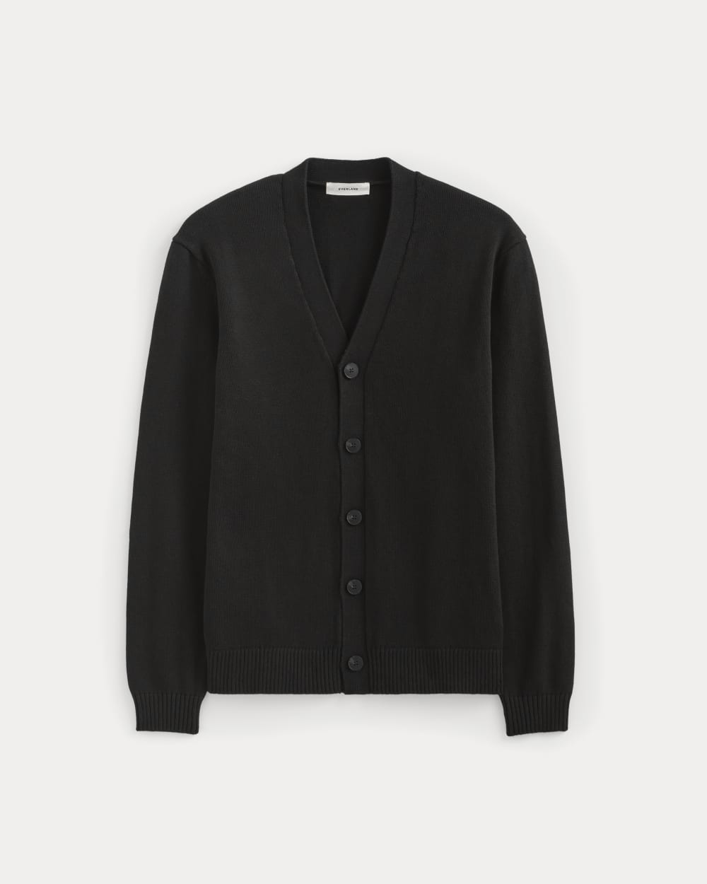 The Classic Cardigan in Everyday Cotton | Black