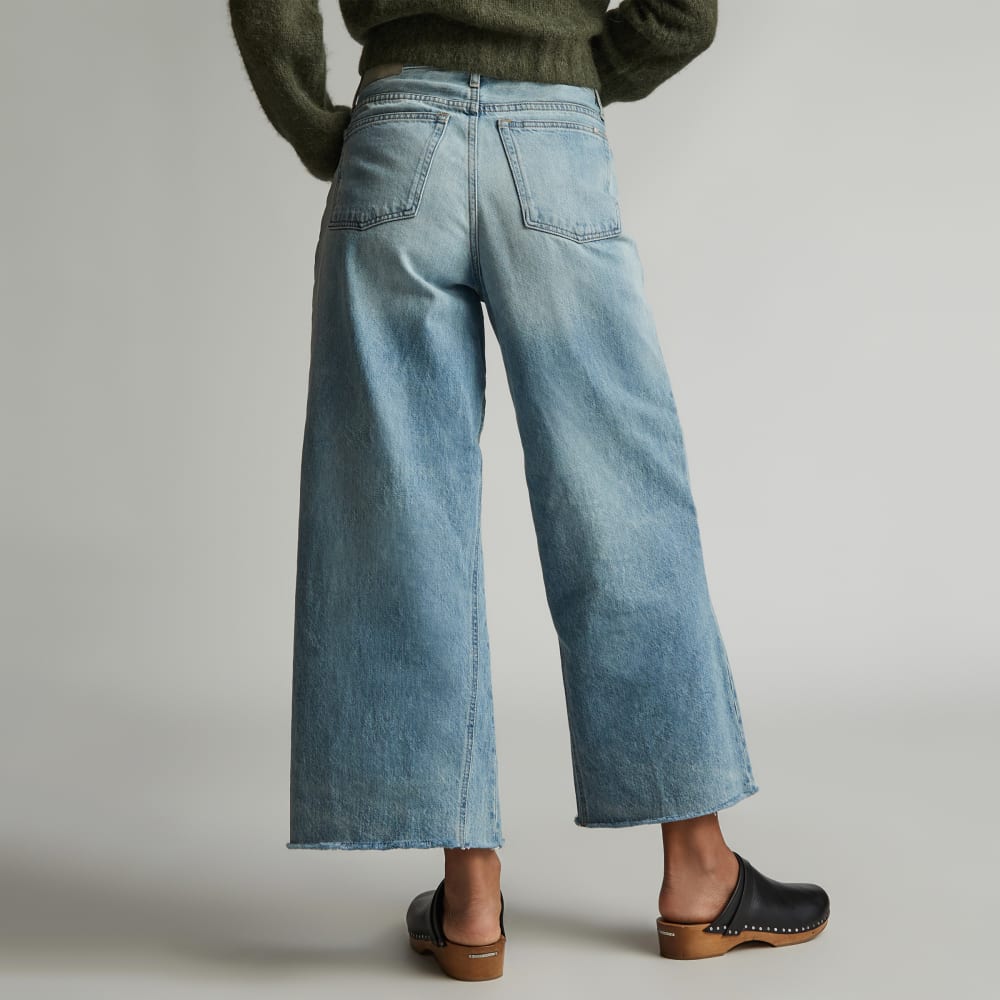 The Way-Wide Crop Jean | Sunfade Light