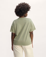 The Boyfriend Tee in Essential Cotton | Seagrass