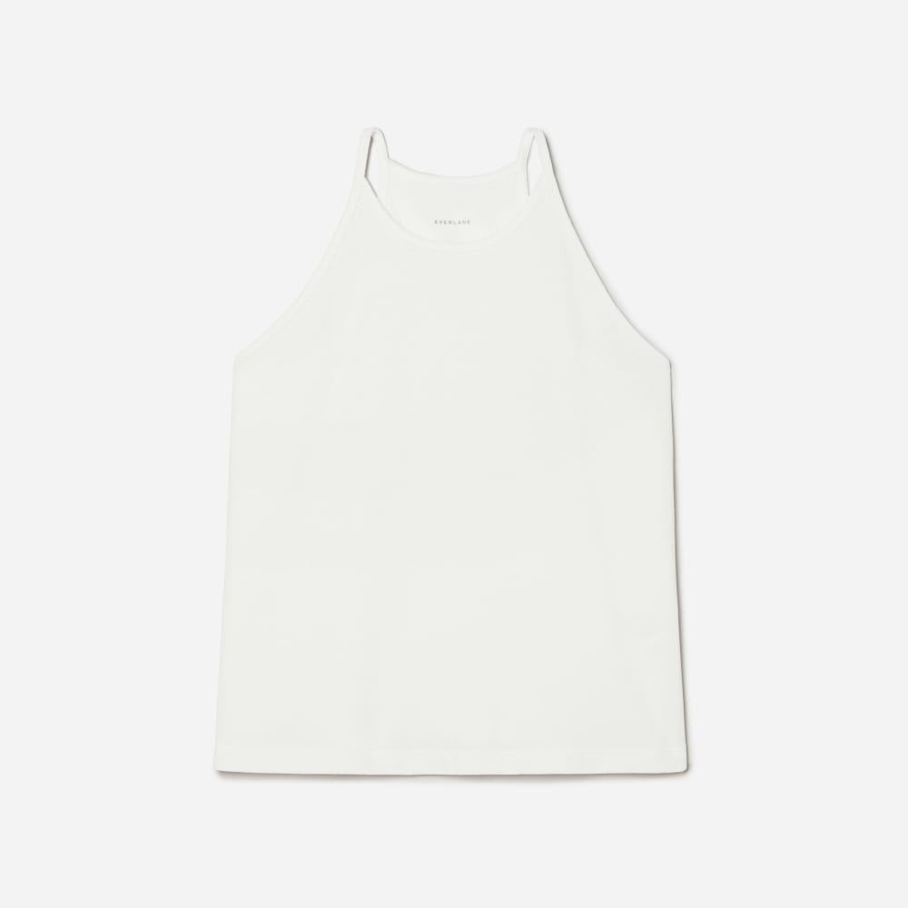 The Hemp Cutaway Tank | White
