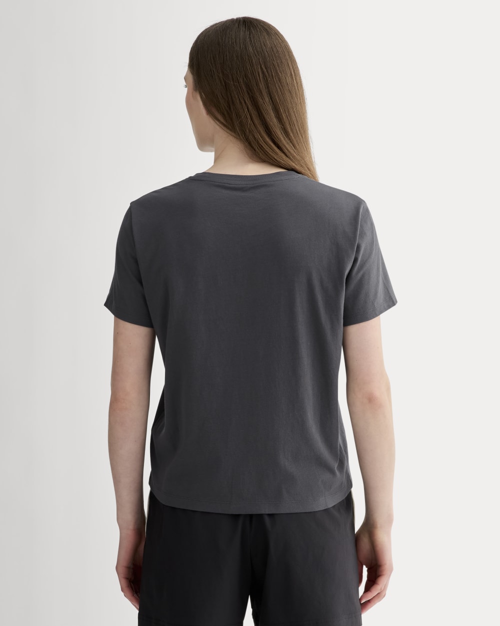 The Everlane x Parks Project Box-Cut Tee | Forged Iron / Natural