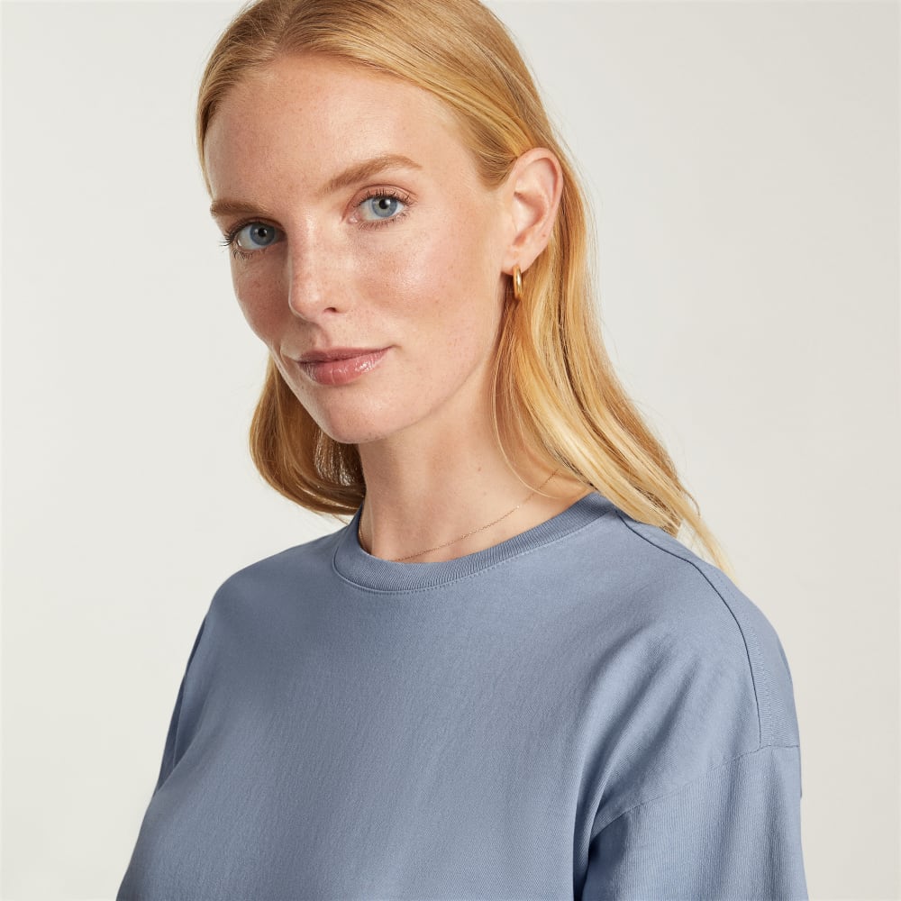 The Everyone Premium Weight Tee | Blue Slate