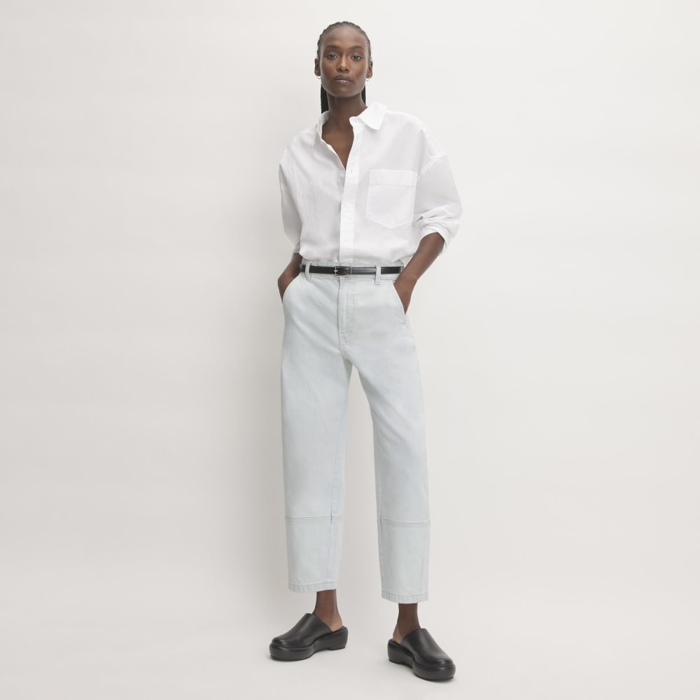 The Utility Barrel Pant | Icy Water | Regular