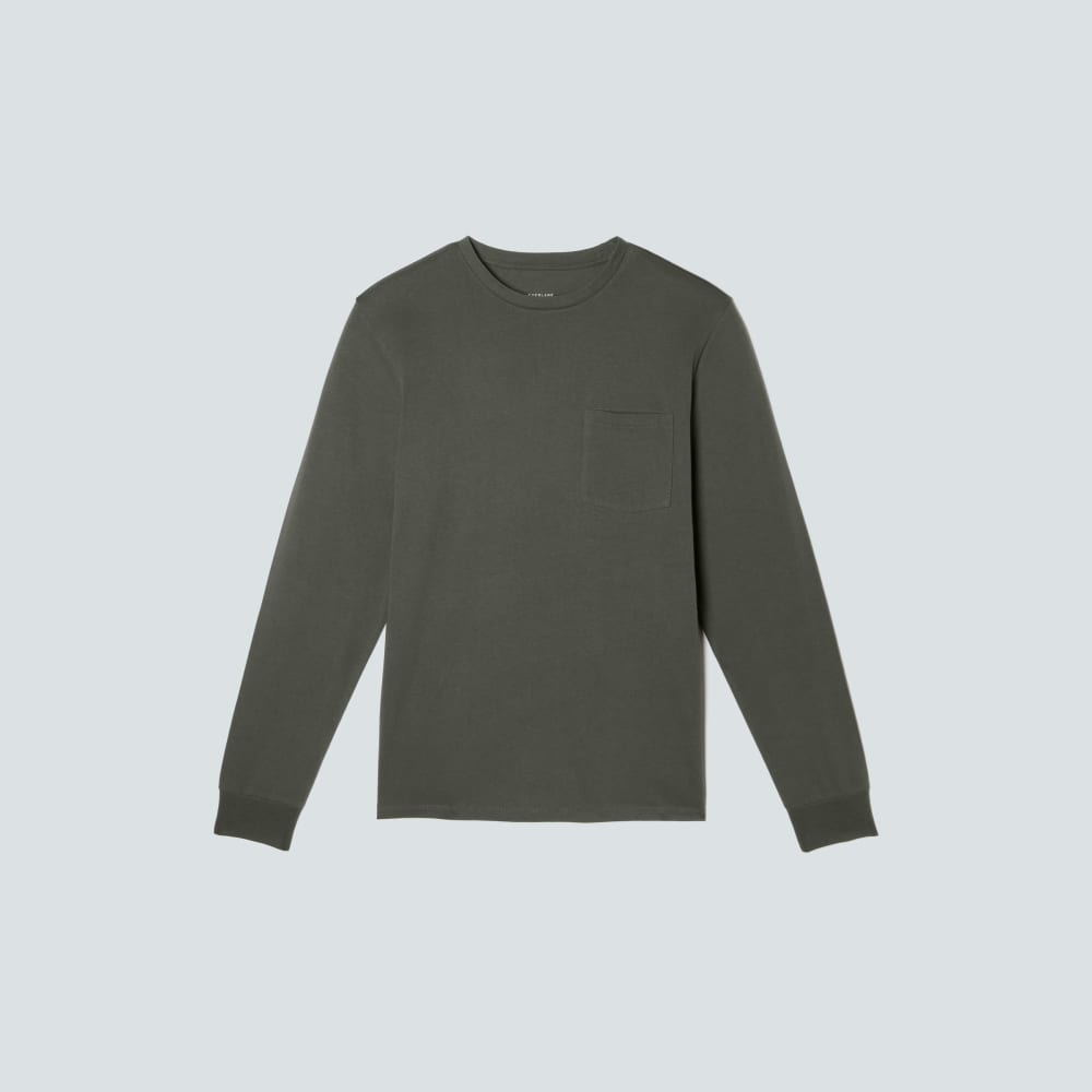 The Organic Cotton Long-Sleeve Pocket Tee | Kambaba