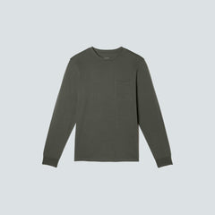 The Organic Cotton Long-Sleeve Pocket Tee | Kambaba