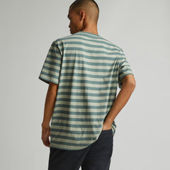 The Organic Cotton Crew | Green Balsam / Seagrass