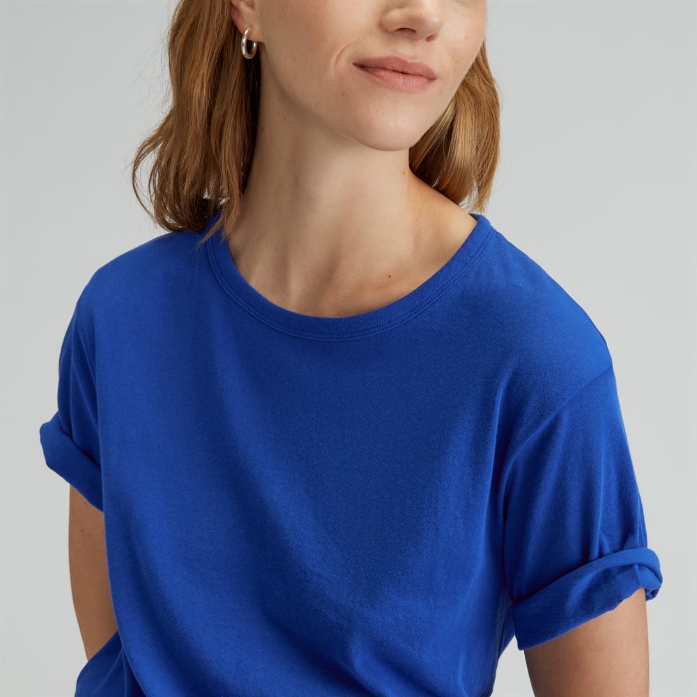The Air Tee | Mazarine Blue