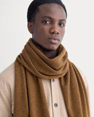 The Cashmere Scarf | Heathered Toffee