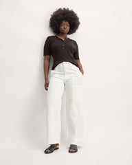 The Vintage Rib Henley | Black