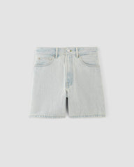 The A-Line Denim Short | Spring Blue