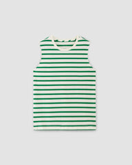 The Mariner Tank | Bone / Grass Green