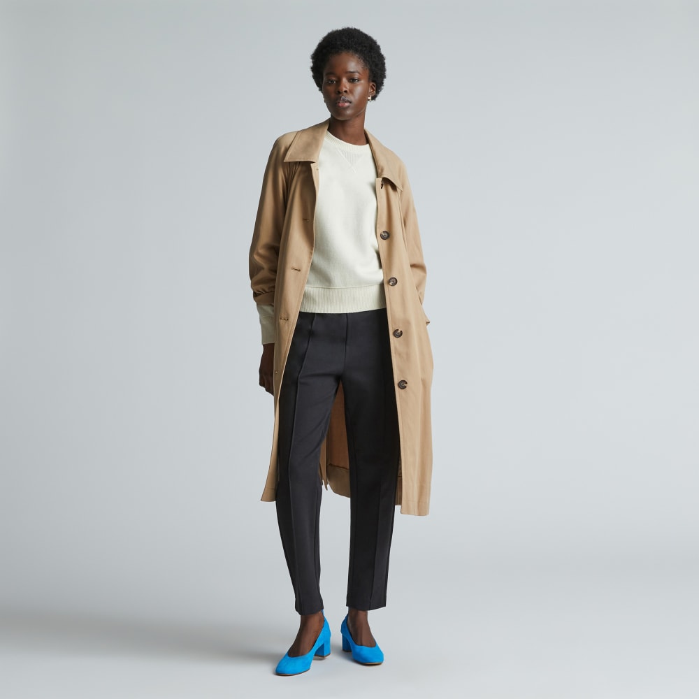 The Day Heel in Narrow Fit | Brilliant Blue Suede