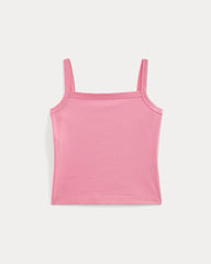 The Essential Square-Neck Tank | Deep Pink