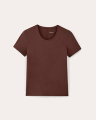 The Form Tee | Dark Mahogany