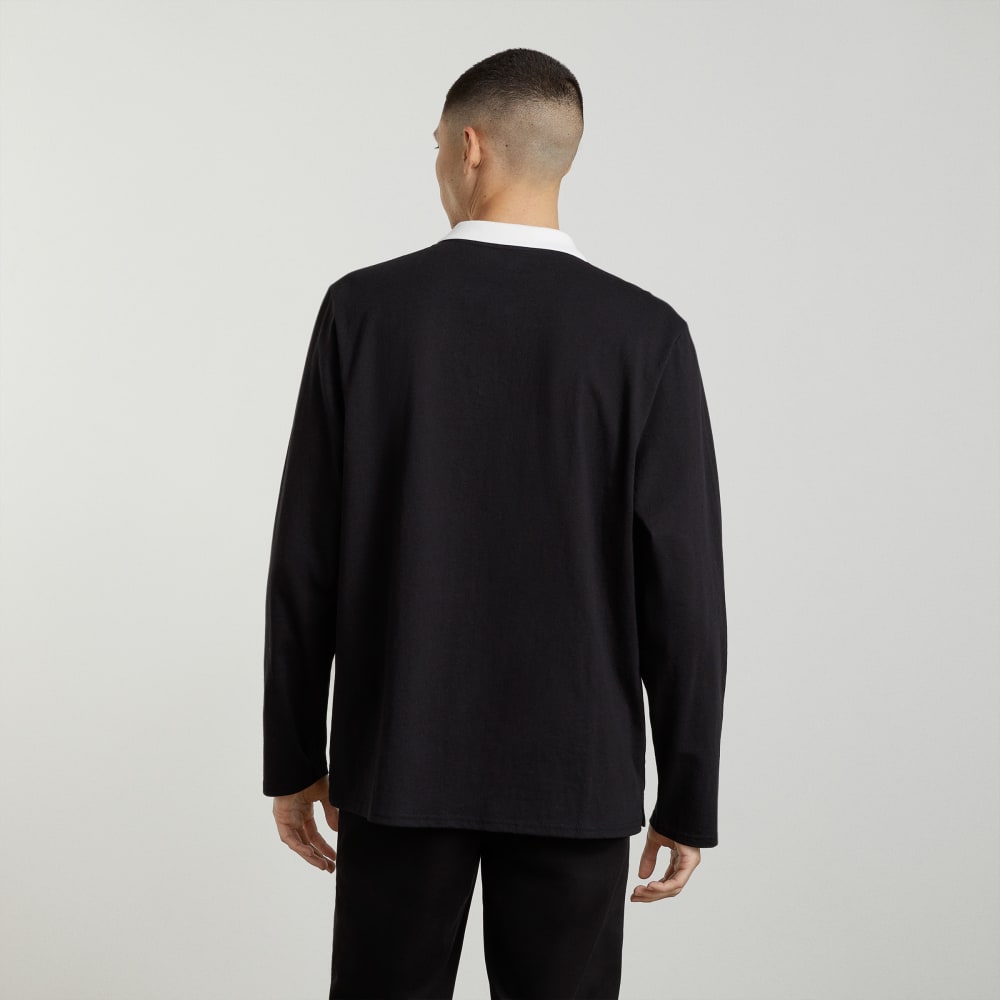 The Premium-Weight Rugby Shirt | Black