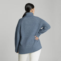 The Cloud Turtleneck | Faded Blue