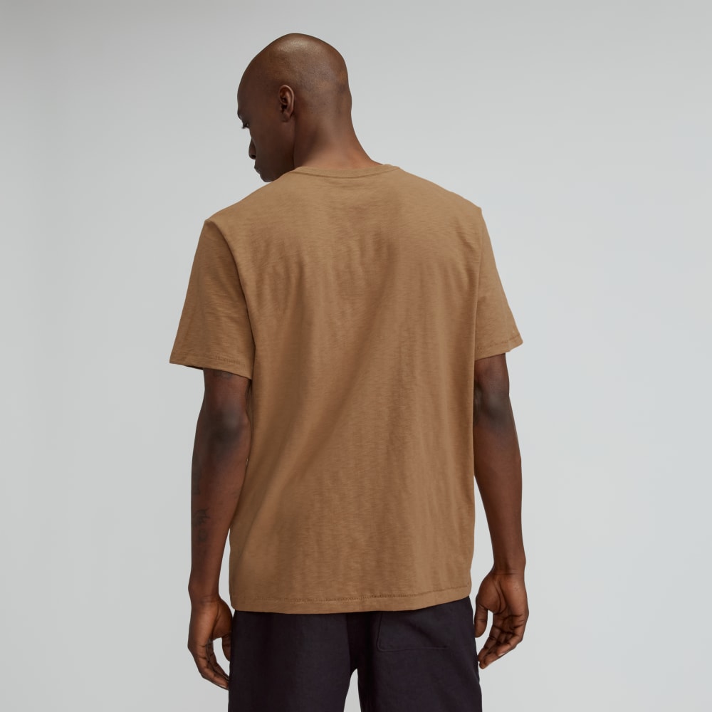 The Cotton Slub Henley | Toasted Coconut