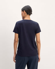 The Slim Crew in Essential Cotton | Navy