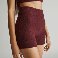 The Cozy-Stretch Short | Brandy