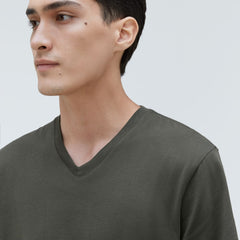 The Organic Cotton V-Neck Tee | Kambaba