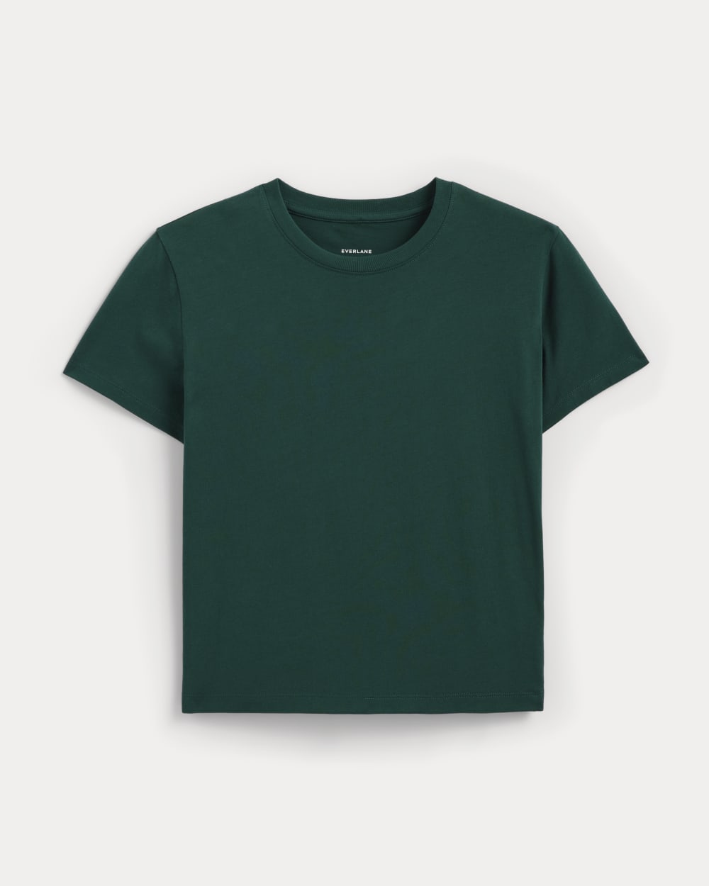 The Box-Cut Tee in Essential Cotton | Dark Sea | No Pocket