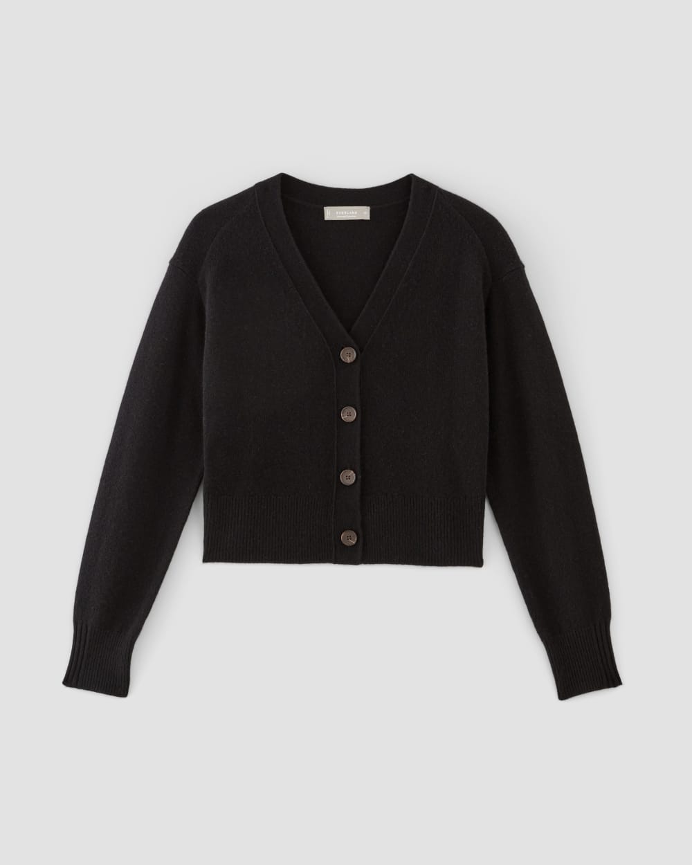The Cashmere Cardigan | Black