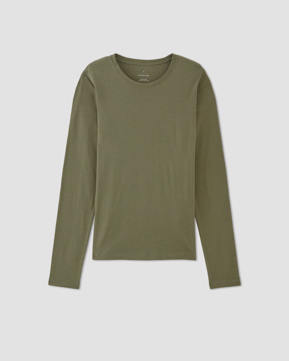 The Organic Cotton Long-Sleeve Crew | Kalamata