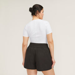 The Supima® Form Crew Neck Tee | White