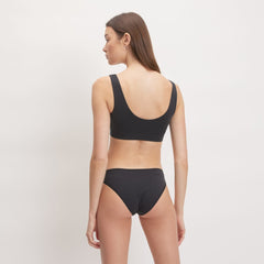 The Cotton Tank Bra | Black