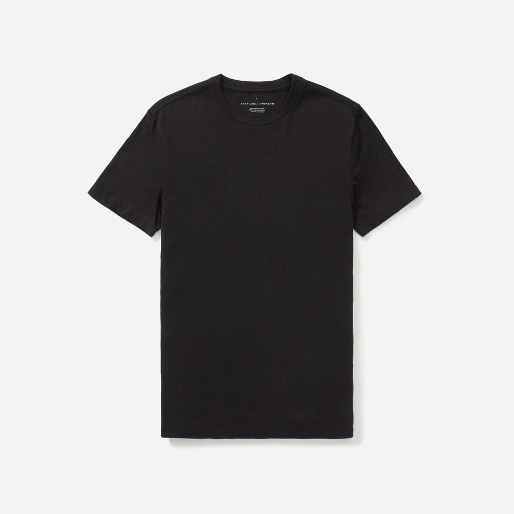 The Organic Cotton Crew | Black