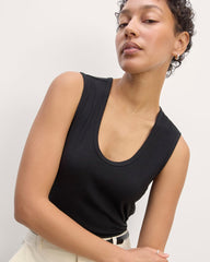 The Shimmy Tank | Black