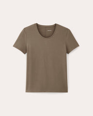 The Form Tee | Taupe