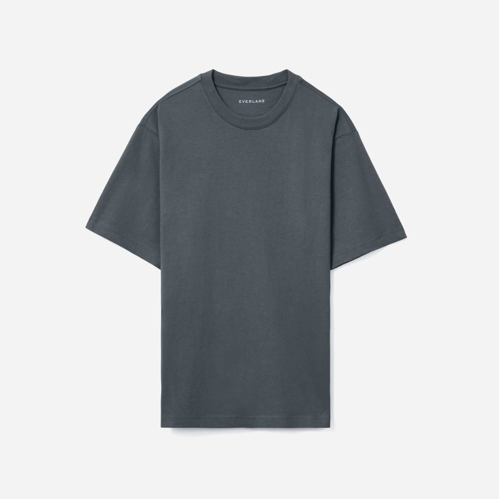 The Premium-Weight Relaxed Crew | Uniform | Slate
