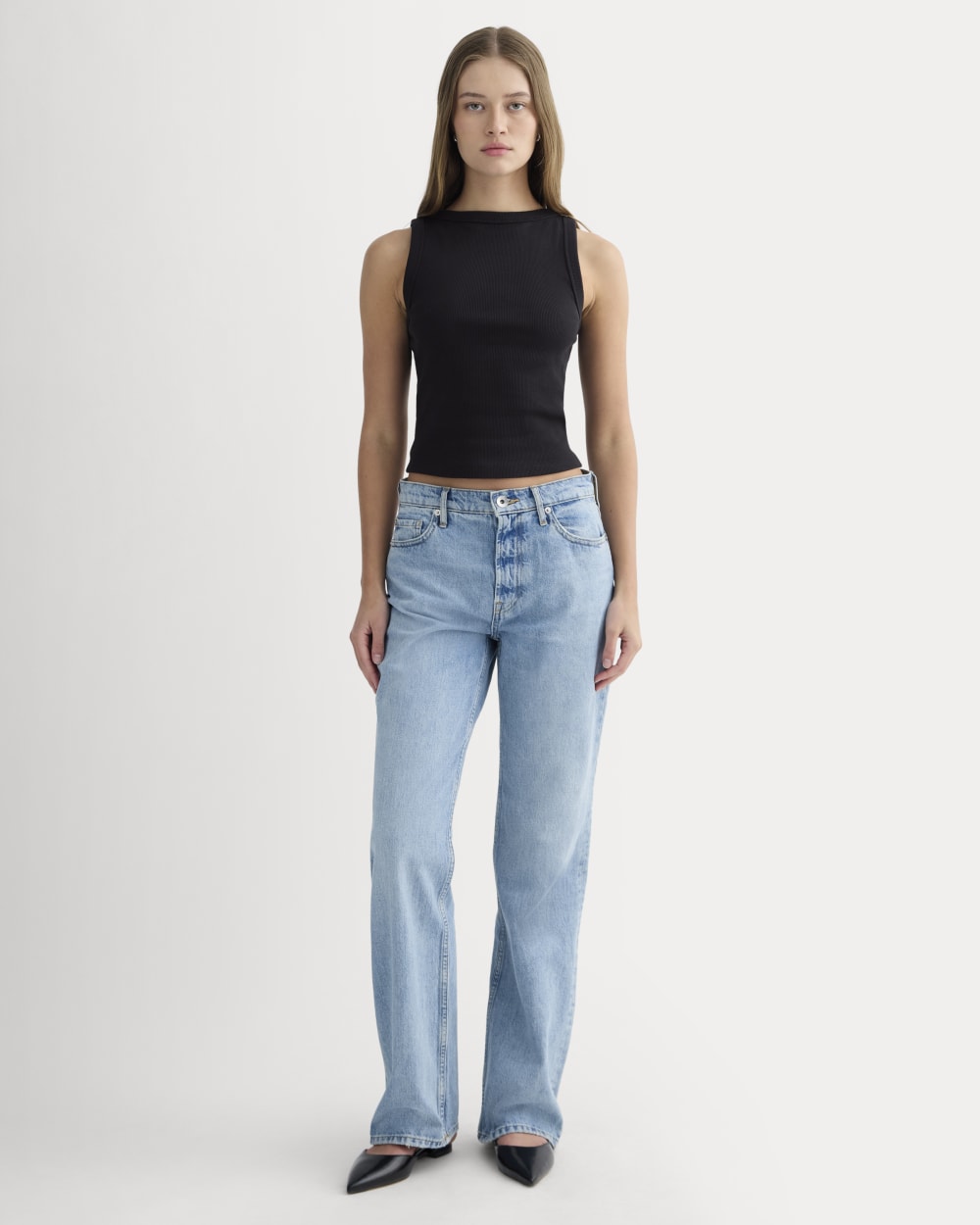 The Selfie Boatneck Tank | Black