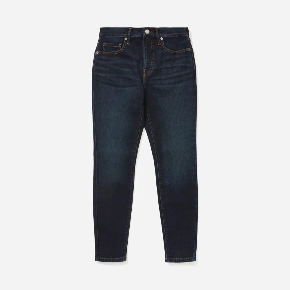 The Authentic Stretch High-Rise Skinny | Deep Indigo | 30.5" Inseam