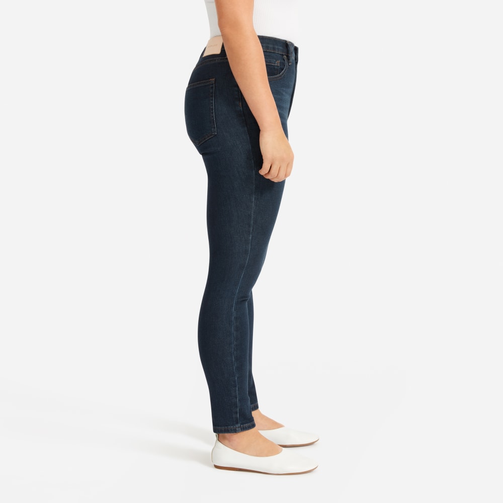 The Authentic Stretch High-Rise Skinny | Deep Indigo | 28.5" Inseam