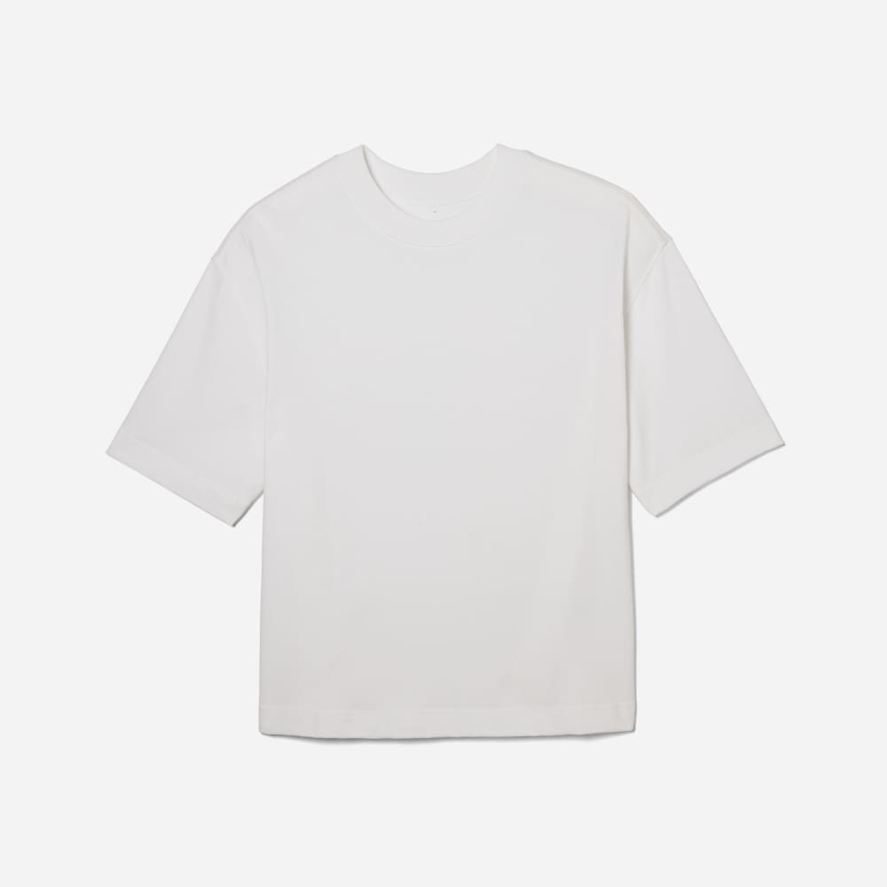 The Premium Weight Relaxed Tee | White