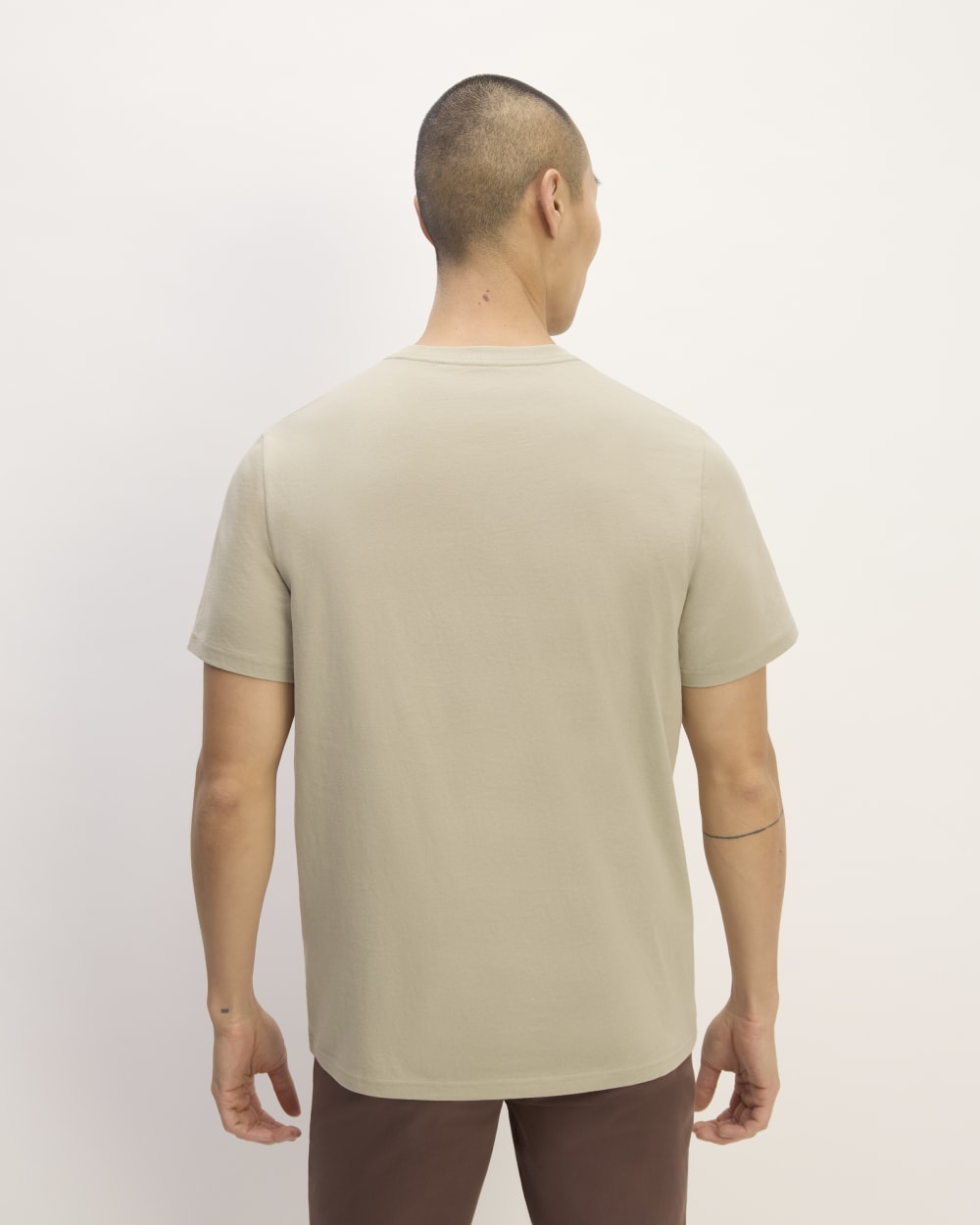 The Essential Organic Crew | Trench Coat Khaki