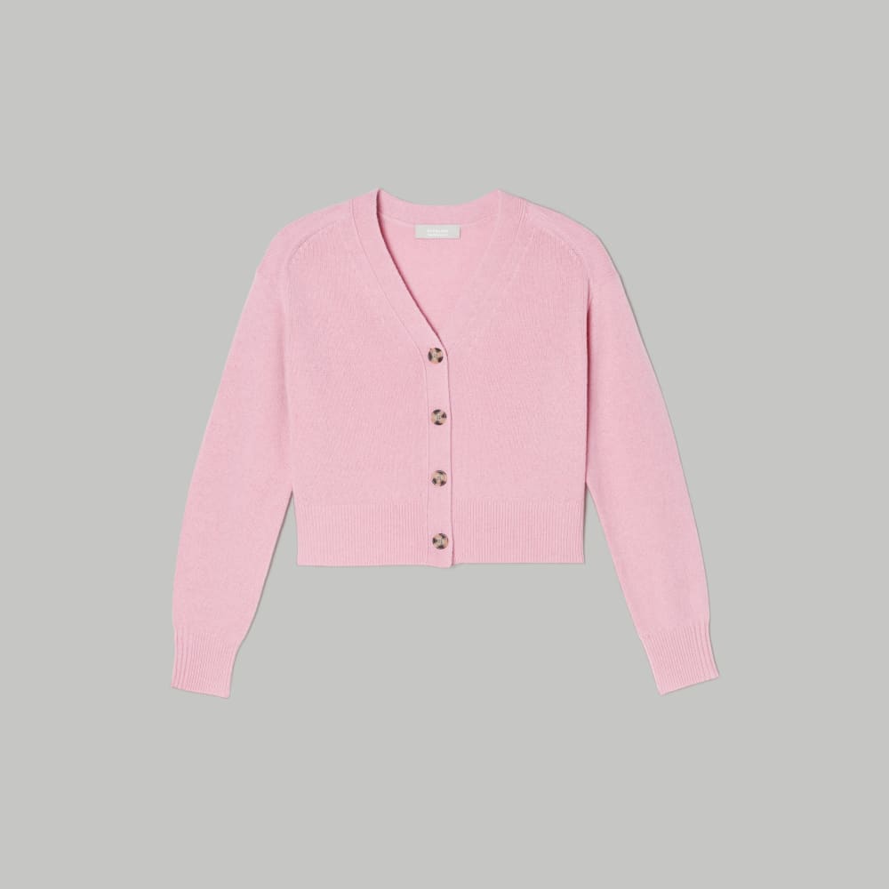 The Cashmere Cardigan | Bubblegum