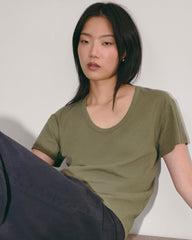 The Air Scoop-Neck Tee | Kalamata
