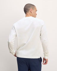 The Premium-Weight Relaxed Crew | White
