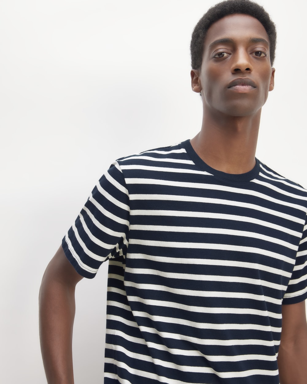 The Premium-Weight Crew | Uniform |  Navy / Bone