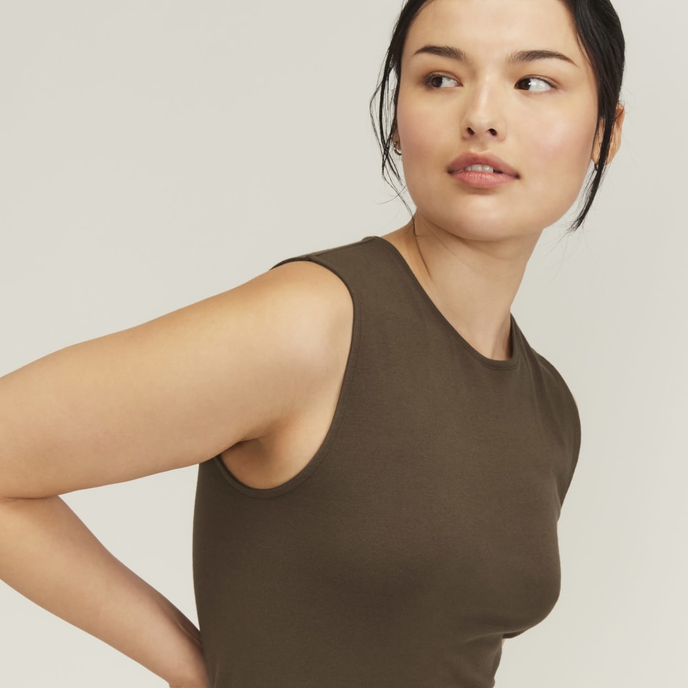 The Supima® Form Tank | Cocoa