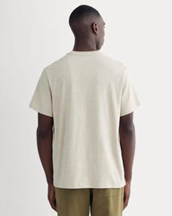 The Premium-Weight Pocket Tee | Uniform | Heather Oatmeal
