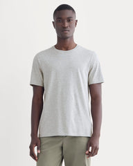 The Essential Organic Crew |  Heathered Grey