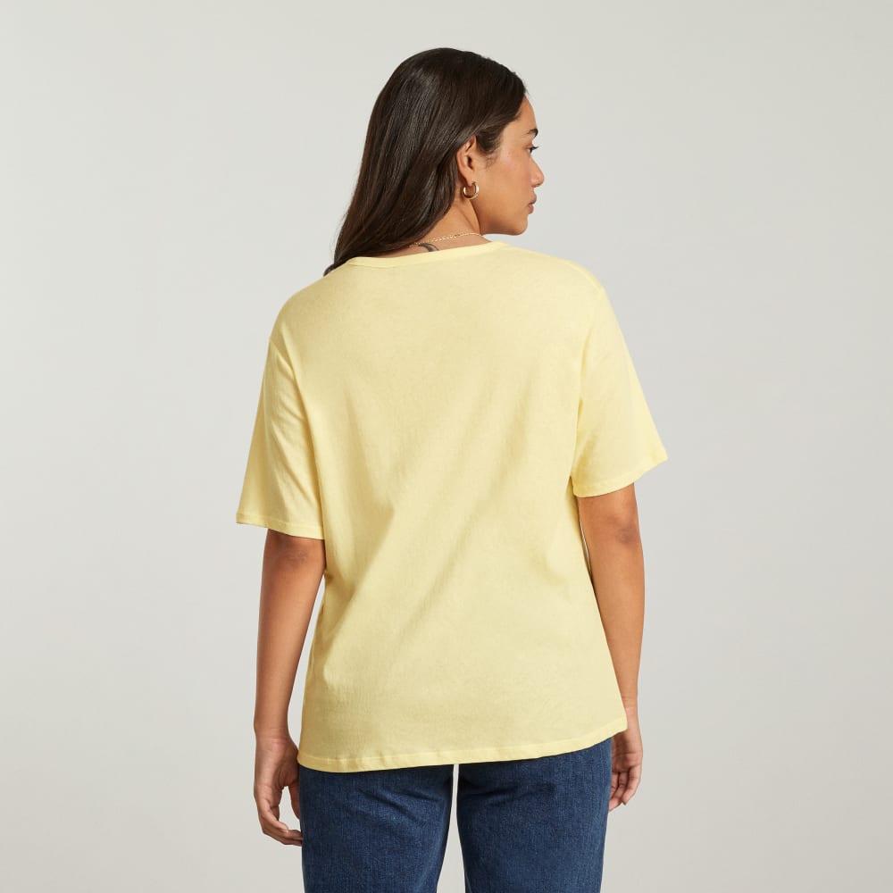 The Air Tee | Pastel Yellow