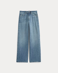 Paneled Wide-Leg Jean | Tungsten Scratch