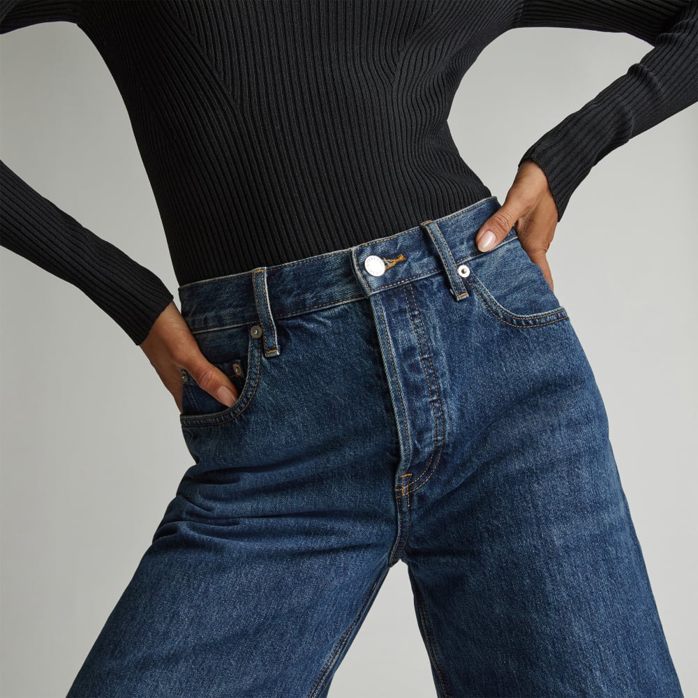 The Way-Wide Crop Jean | Iznik Ink